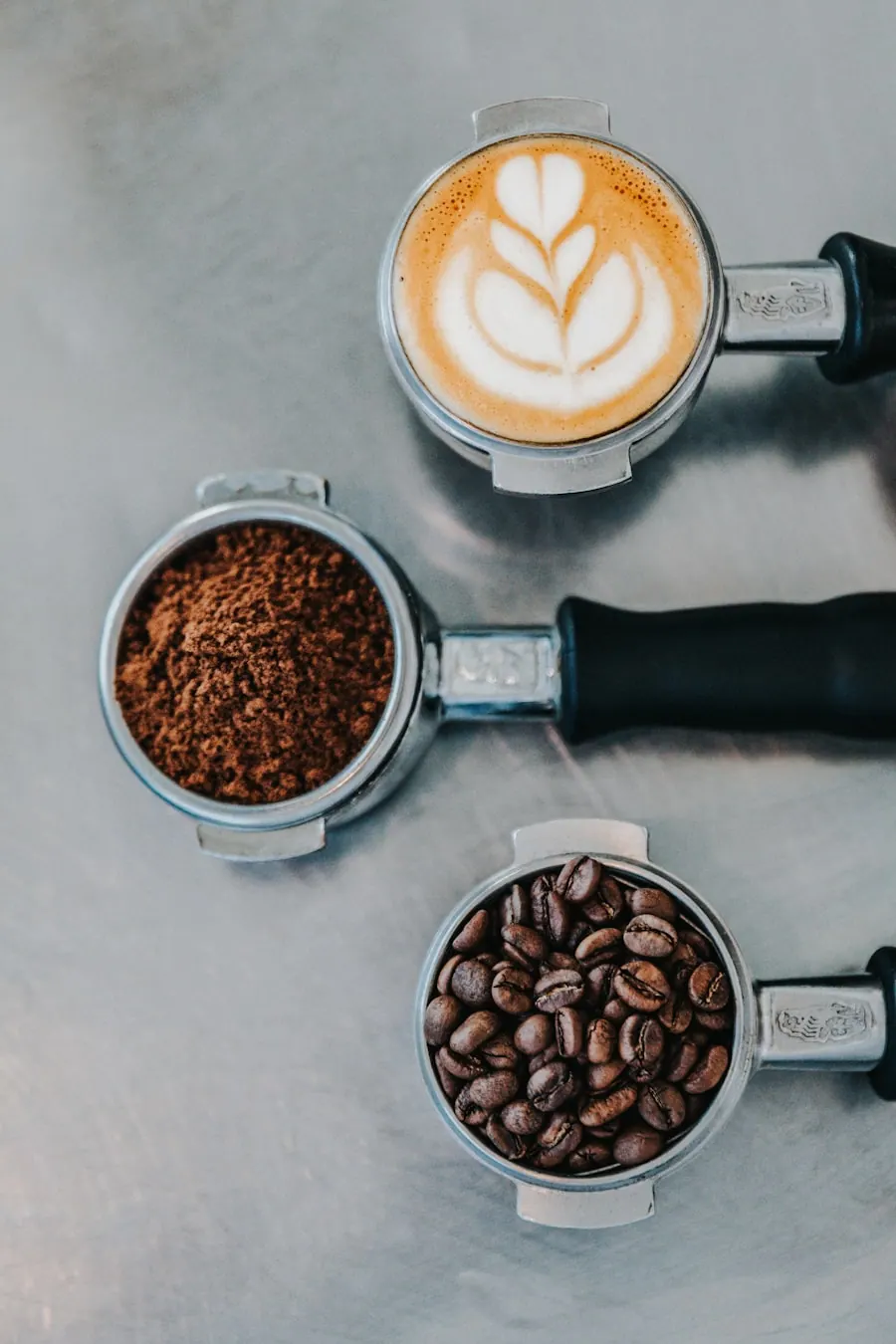 Espresso shot being pulled